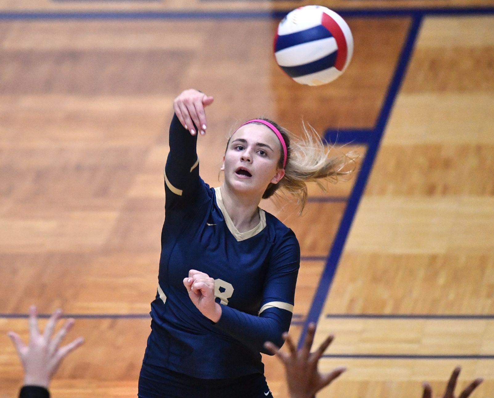 Althoff vs Minooka in 4A Volleyball Sectional Final